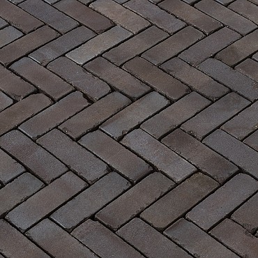 VanDerSanden UDF geb Terra Lugano Antica getrommeld blauw zwart (60) ~