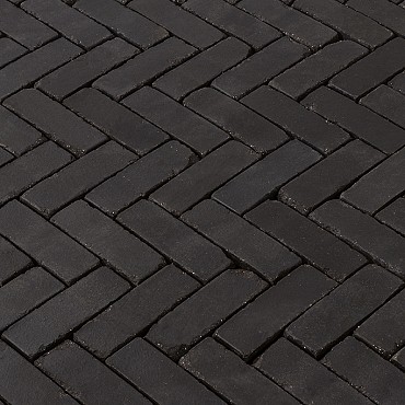 DF60 Borno zwart onbezand getrommeld ~