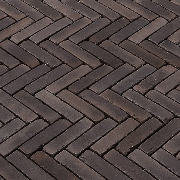 VanDerSanden UWF geb Terra Iseo Antica zwart bruin getrommeld (60) ~