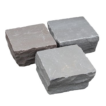 Kandla gres platine 14x20x8-10 grijs ~