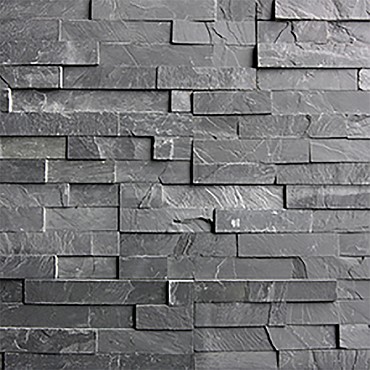 Supreme Slate steenstrip 60x15x1-2,5 cm. ~