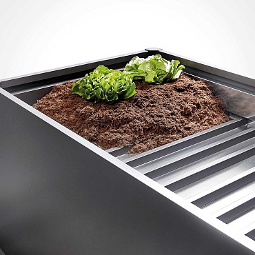 Tussenbodem t.b.v. Moestuin Box200x100 cm~