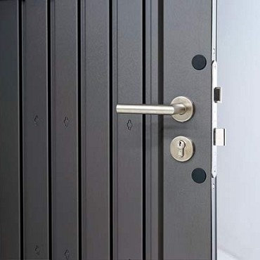 Extra deur GHH,GHA, Panorama kwartsgrijs metallic (79,2x3x185 cm) ~