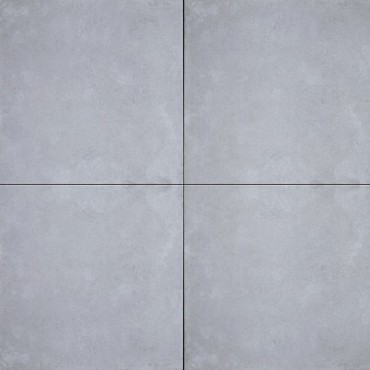 Keramische tegel Geoceramica® Concreet Silver 80x80x4 cm. ~