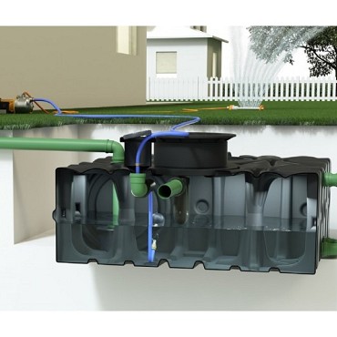 Rain4Me Basic 2000l tank 223x124x125 ~