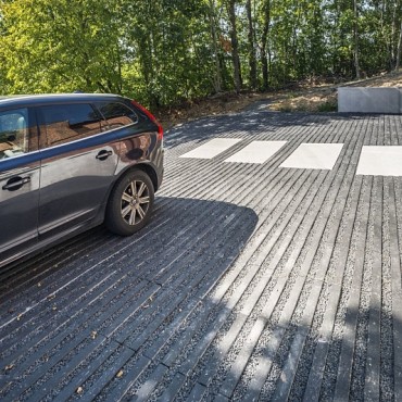 Aviena Straight Waterpasserende Tegel 60x41,7x15 Carbon Intense ~