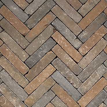 GSB Gebakken waalformaat WS Oud Elim 200x50x60 getrommeld ~