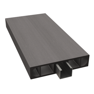 Dual Straight omheining plank Wenge Brown 180x12x2,7 cm ~