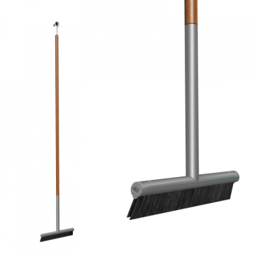 RiZZ Indoor Broom Silver
