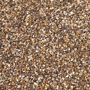 Maasgrind bruin gebroken (Japans split) 12-16 mm. ~