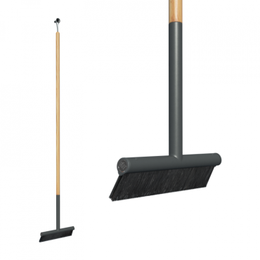 RiZZ Outdoor Broom Anthracite