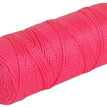 Uitzetkoord roze 1,5mm 200m ~