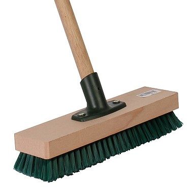 Tegel en mosborstel incl. steel ~