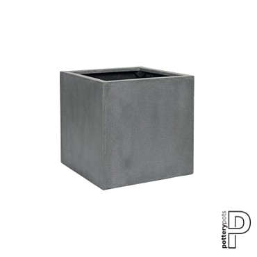 Pottery Pots plantenbak Block M Grey hoogte: 40 diameter: 40 (40x40x40 Grey)~