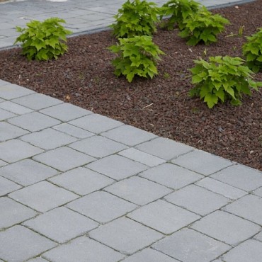 Light Tumbled Rock Blue 20x20x6 cm. ~