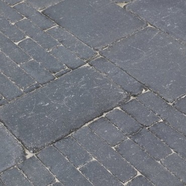 Light Tumbled Cole Black 30x20x6 cm. ~