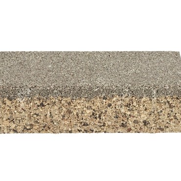 ZOAK waterdoorlatende klinker 20x10x5,5 cm. Donker grijs ~