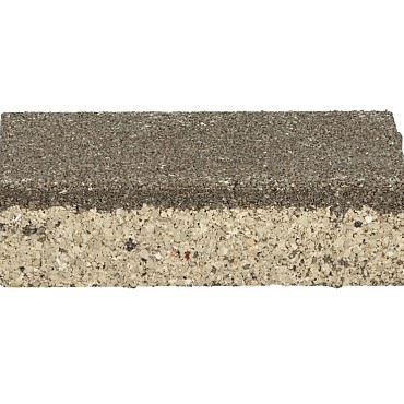 ZOAK waterdoorlatende klinker 20x10x5,5 cm. Zwart ~