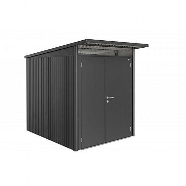 Berging Avantgarde donkergrijs - dubbele deur