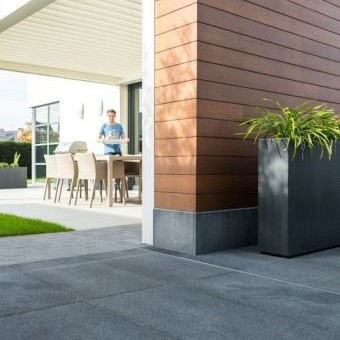 Metal Extra Matt Black 100x50x6 cm. MF (langere levertijd mogelijk) ~