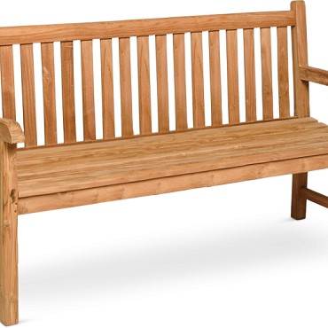 Cordoba Teak Bench Indonesian Legal Wood Certificaat 180 cm Teak (180x65x92 cm) ~