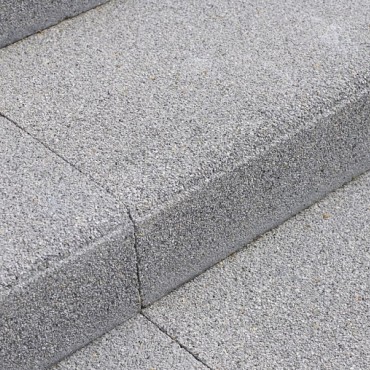 Metal Light Blue Traptrede 50x40x15 cm. ZF (uitlopend 2026) ~