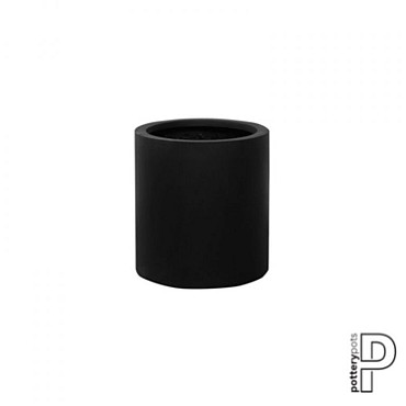 Pottery Pots plantenbak Max S Black hoogte: 30 diameter: 30~
