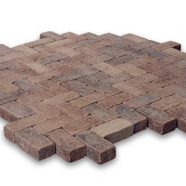 IJssels getrommeld brons 15x5x7,5 cm. ~