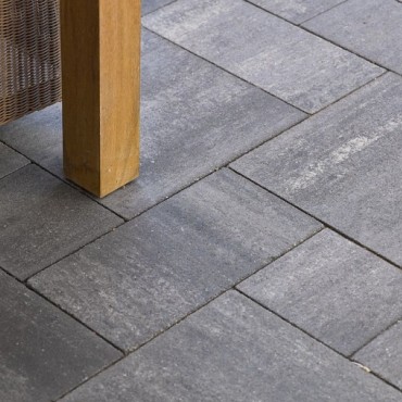 Light Tumbled Gletsjer Grey Wildverband (40x40/40x20/20x20)x6 cm. ~