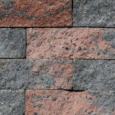 Splijtblokken bruin/zwart 30x15x10 cm ~