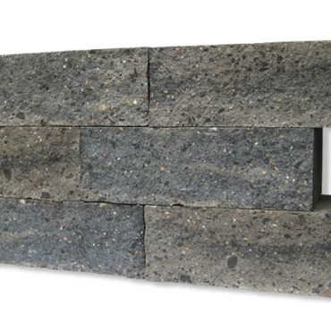 Splijtblokken grijs/zwart 30x15x10 cm ~