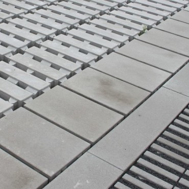 Betontegel Stepstone Big 58x39x12 cm. 2/2 Grijs ~