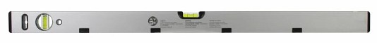 Memolon Aqualizer waterpas 100cm, geel ALU profiel, 2