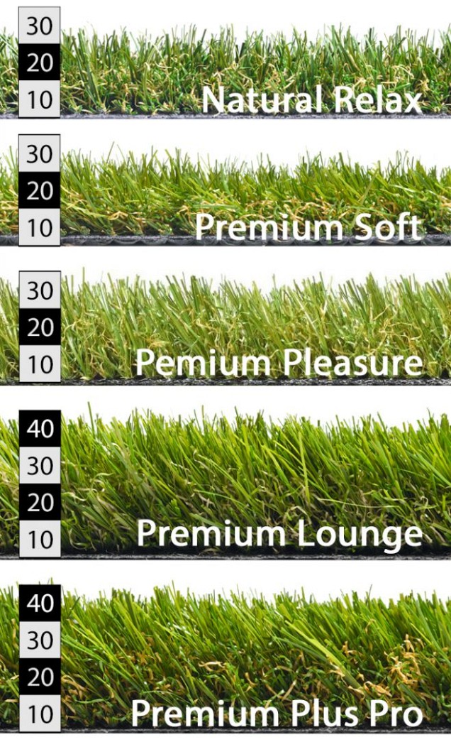GSB Kunstgras Premium Soft 30 mm. (4 mtr. breed) ~