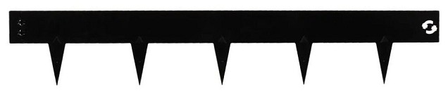 Talen Tools – Borderrand – Staal – Zwarte coating – Koppelbaar – 100 x 7,5 cm ~