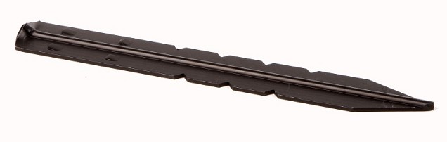 Alu Mevo Edge pen 293x38,5x3,5 mm. zwart ~