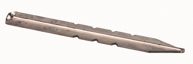Alu Mevo Edge pen 293x38,5x3,5 mm. zilver ~