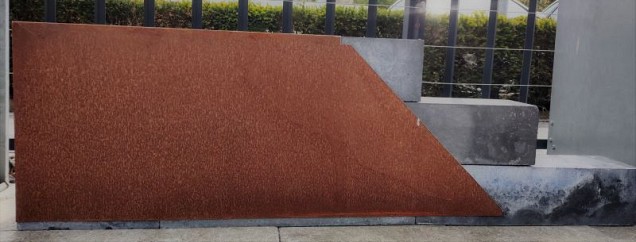 Stapelblok CorTen 200x15x15/43 cm. (uitlopend 2026) ~