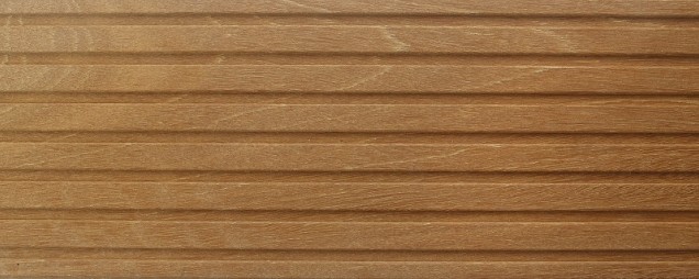 Bankirai Premium v-groef 42x145 mm. P500 L=488 cm. ~
