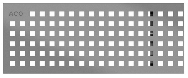 ACO Euroline RVS Perforooster Quadrato 100 cm. ~