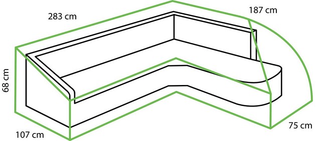 Cover For Fresca Lounge Set Left ~