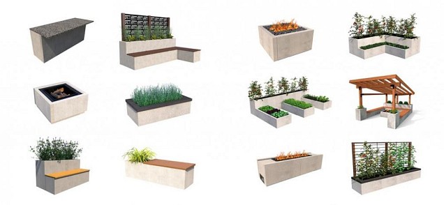 Versatile Dayton Shade 90x15x7,5 cm. ~