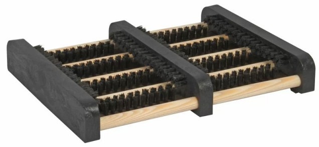 Voetenveger PolyPropyleen/zwart ~