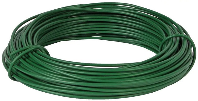 Spandraad geplastificeerd 25m x 2,7mm ~