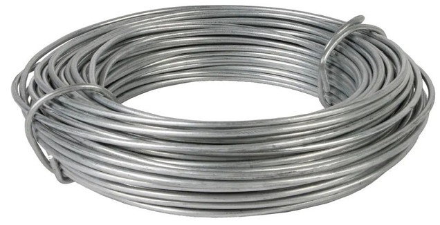 Spandraad gegalvinseerd 25m x 2,7mm ~