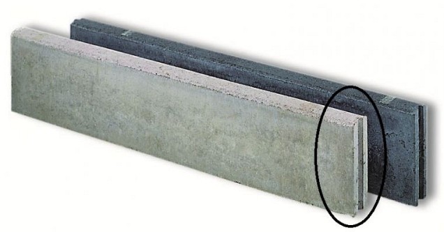 Opsluitband grijs 100x35x15 cm. ~