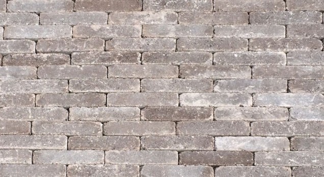 Waalstones getrommeld kastanje bruin 20x5x7 cm. ~