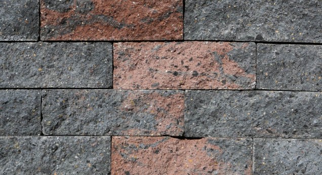 Splijtblokken bruin/zwart 30x15x10 cm ~