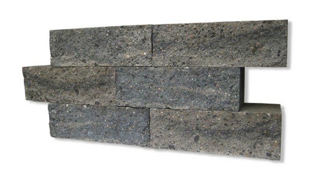 Splijtblokken grijs/zwart 30x15x10 cm ~