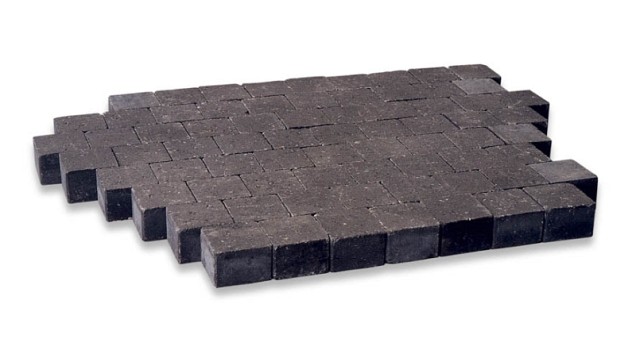 Strakstones antraciet 10,5x10,5x7 cm. ~